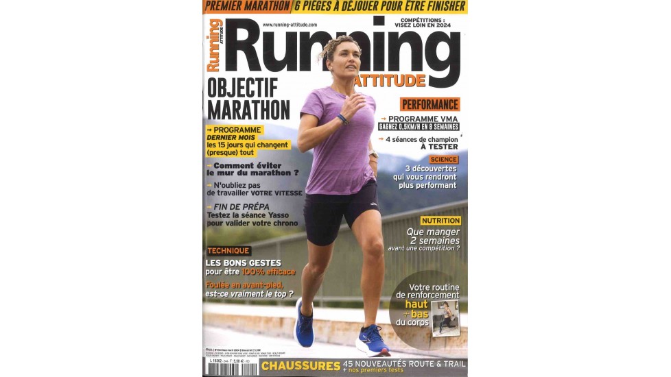 RUNNING ATTITUDE (to be translated)